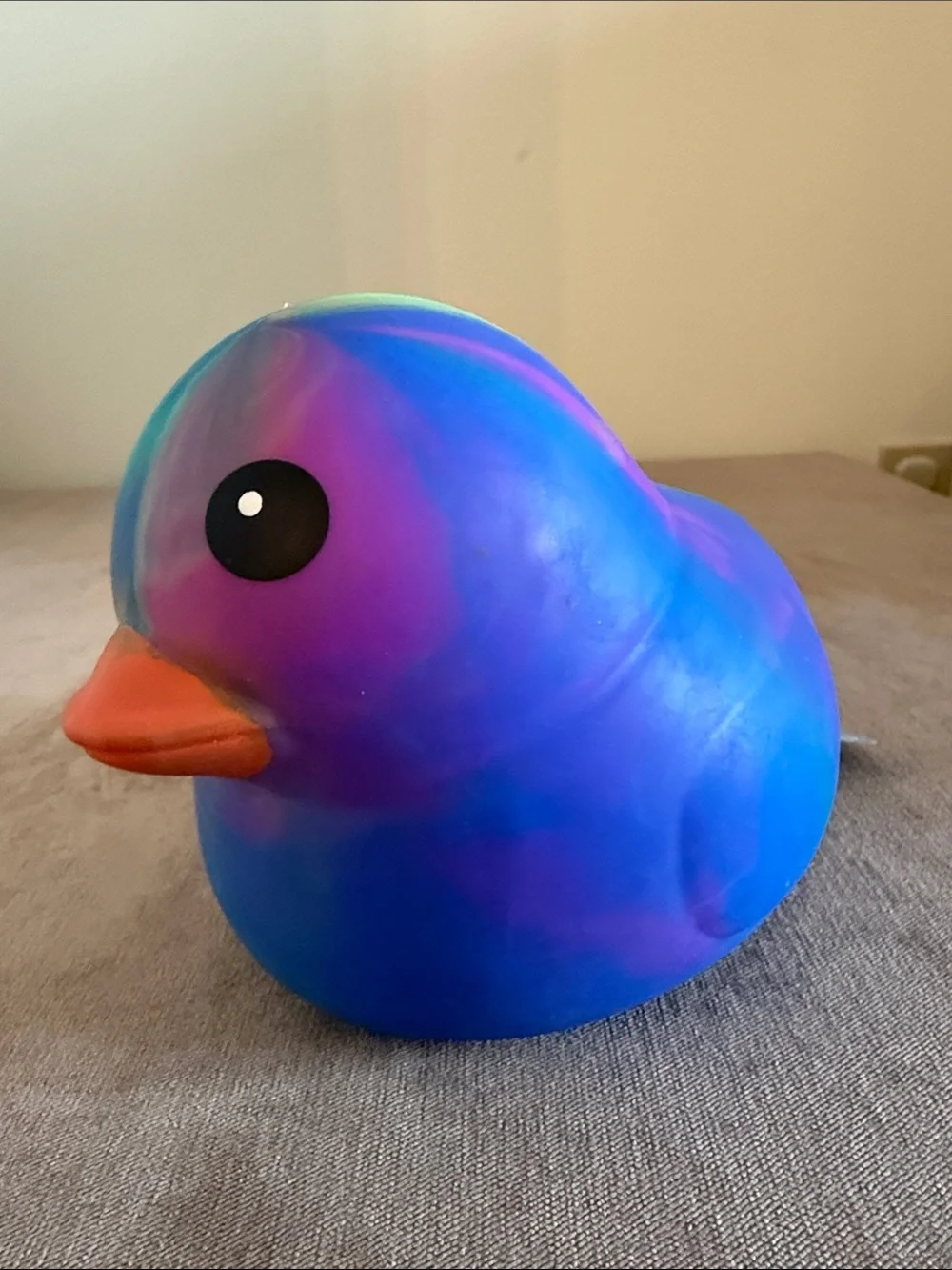 Sunny Days Jumbo Squeezy Ducks - Tie Dye Blue | New
